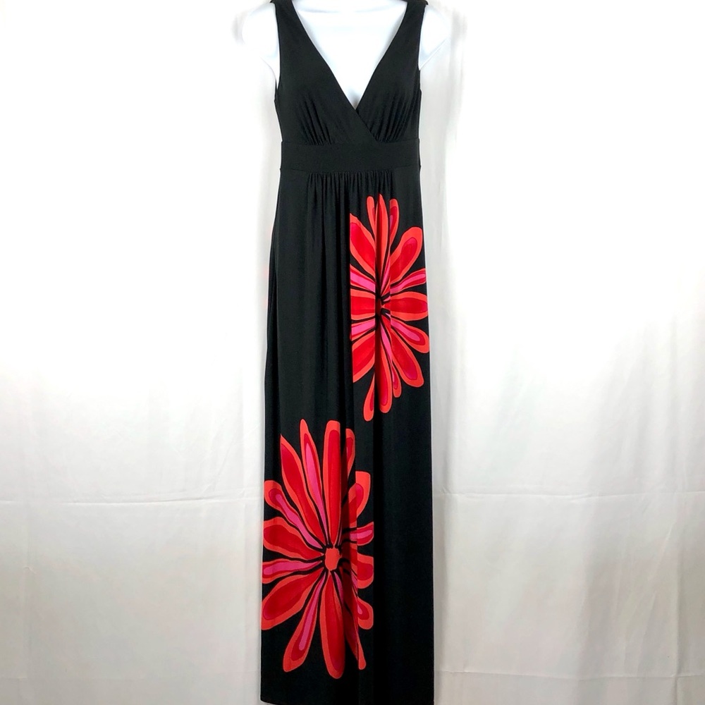 B.Calm knit sleeveless maxi dress 4